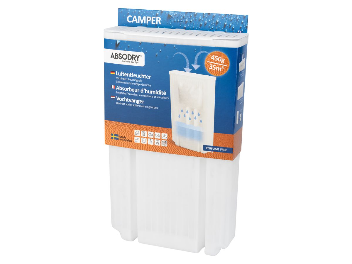 ABSODRY Luftentfeuchter Camper 450g 456.530316.00 transparent (7350009530316)