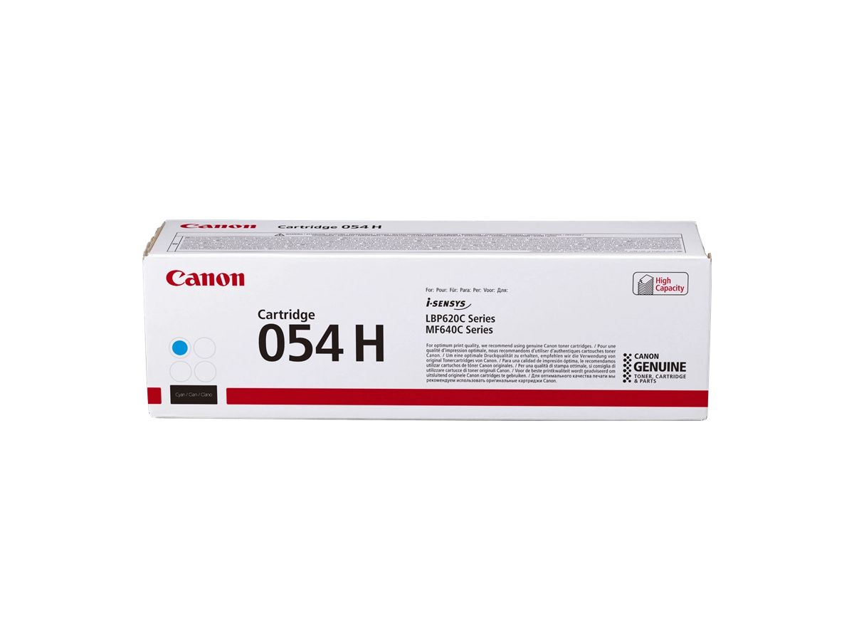 CANON Toner-Modul 054H cyan CRG 054 CH LBP621/MF641 2300 Seiten (4549292124545)