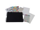 EXACOMPTA Kit Scrapbooking 32x22cm 16801E noir 70 pages (3130630168010)