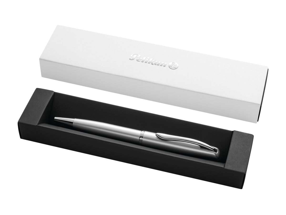 PELIKAN penna a sfera Jazz Noble M 821797 Elegance Silber (4012700821799)