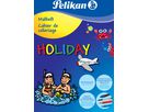PELIKAN Malheft Holiday A5 25200027 blau, 120g 16 Seiten (7640106191115)