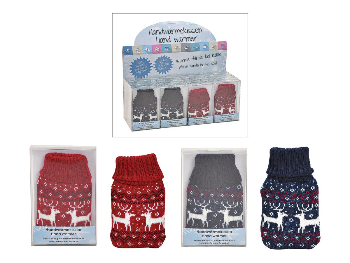 ROOST Taschenwärmer 10025388 Strickzeug Elch (4007698042431)