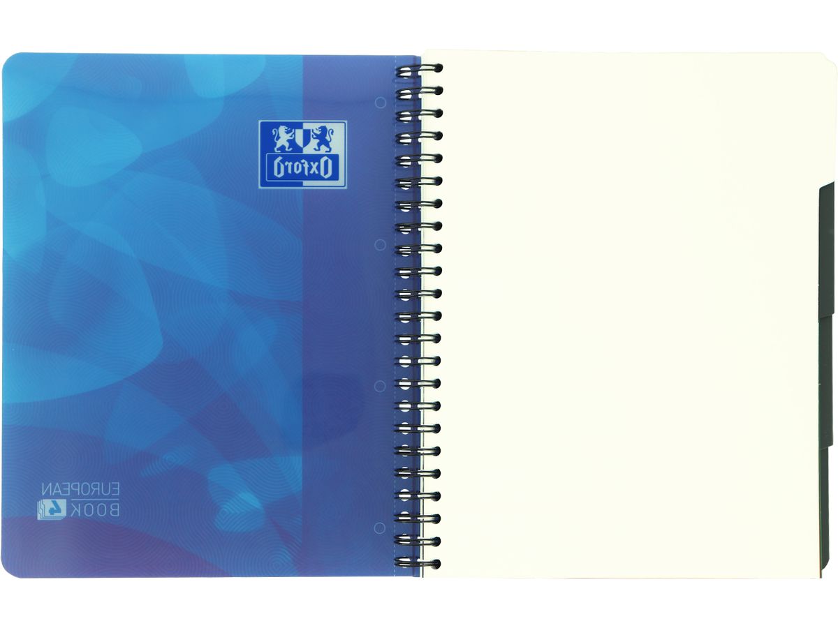 OXFORD School Projectbook A4+ 400095496 foderato, blu 120 fogli (8412771021122)