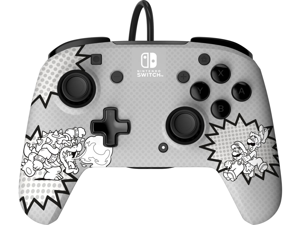 PDP Rematch Wired Controller 500-134-COMIC NSW, Comic Mario (0708056069698)