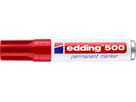 EDDING Marqueur permanent 500 2-7mm 500-2 rouge (4004764329632)