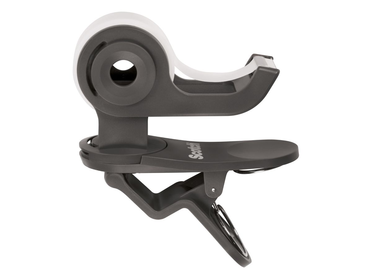 SCOTCH Abroller Clip and Twist d.grau C19-CLIP-CG 1 Rolle Magic Tape 19mmx8.89m (4054596714953)