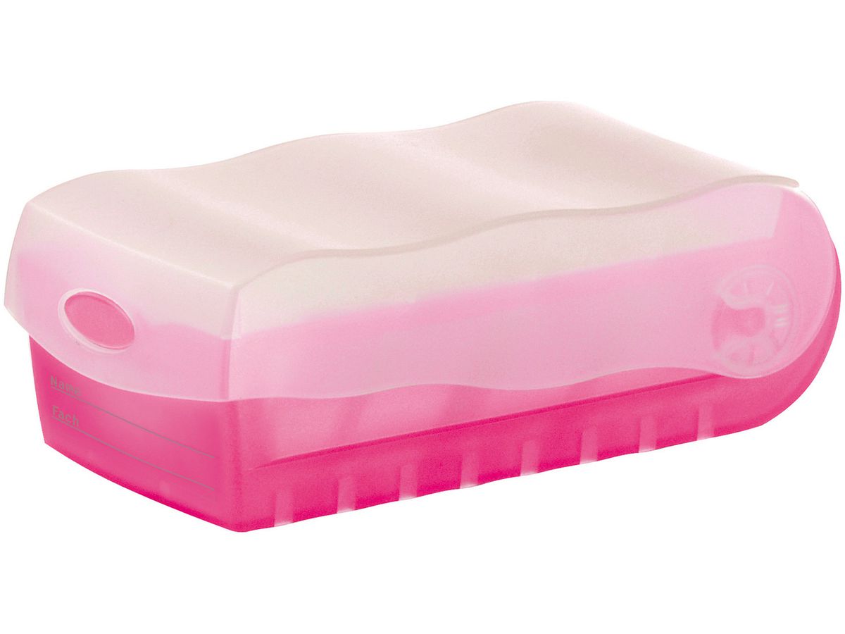 HAN Karteibox Croco A8 998-663 pink 9.7x6.7x19.1cm (4012473998384)