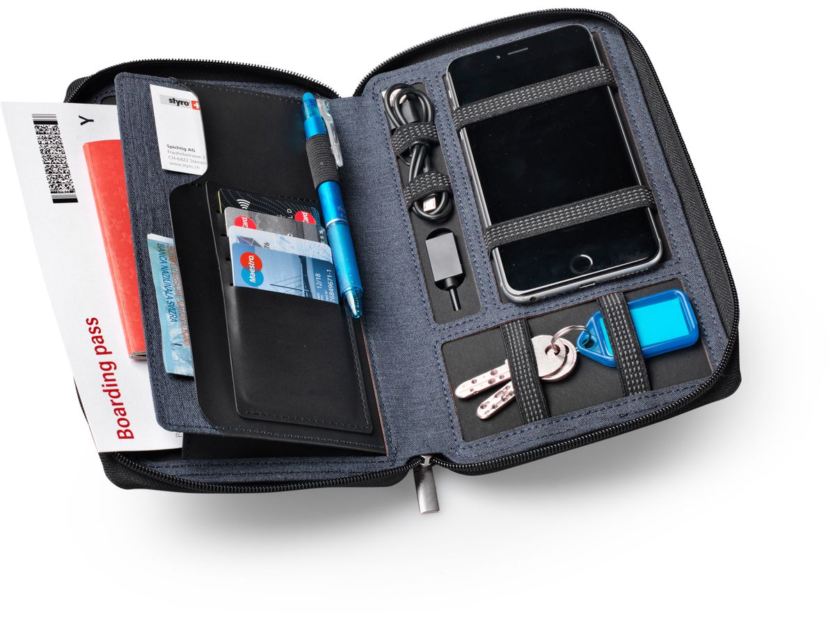 DUFCO Serviette de conf. Powerbank 48-2007.000 4000 mAH, jeans (7612176079778)