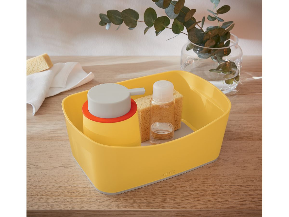 LEITZ MyBox Contenitore Cosy 5264-00-19 giallo 160x246x98mm (4002432128129)