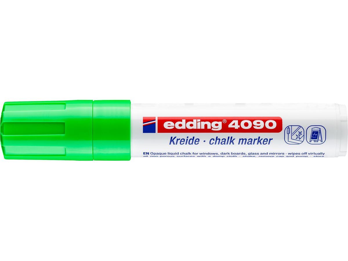 EDDING Chalk Marker 4090 4-15mm 4090-11 vert (4004764787852)