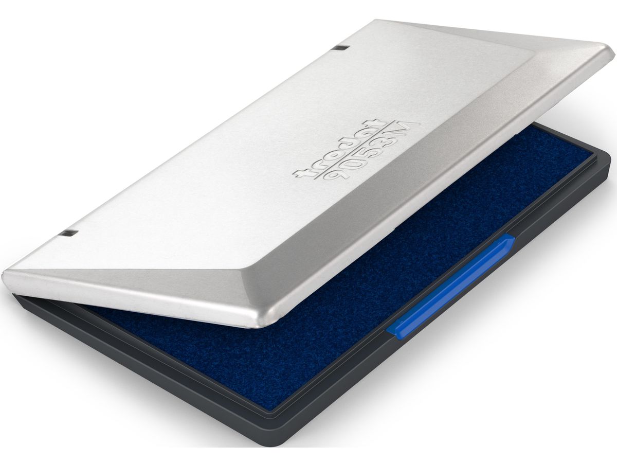 TRODAT Handstempelkis. 9053 9053MEKBL 16x9cm blau (0190084518451)