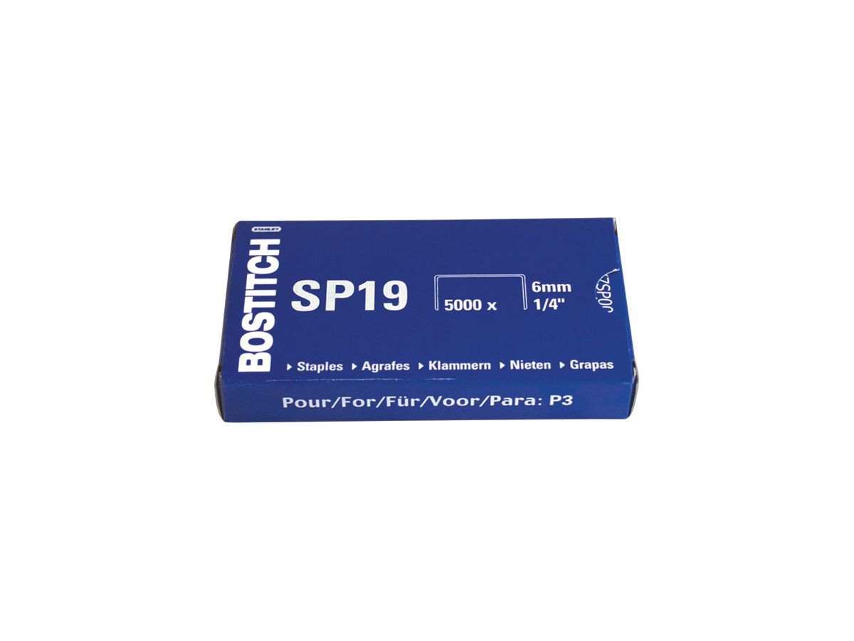 BOSTITCH Punti SP19 1/4 6mm SP1906Z 5000 pezzi (5902013935919)