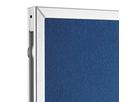 MAGNETOPLAN Design-Moderatorentafel Filz 1151303 blau, klappbar 1200x1500mm (4013695051468)