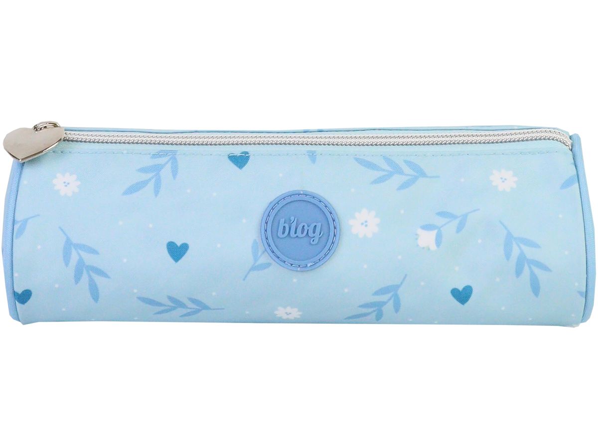 ANCOR Etui rund 22x8x7.5cm 117868 B'LOG SWEET BLUE, Hearts (5604730117868)