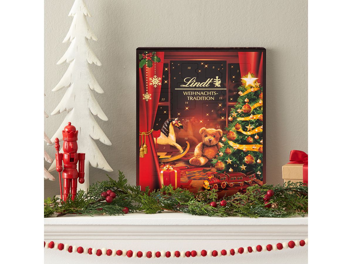 LINDT Adventskalender 676383 Weihnachtstradition 253g (4000539733383)
