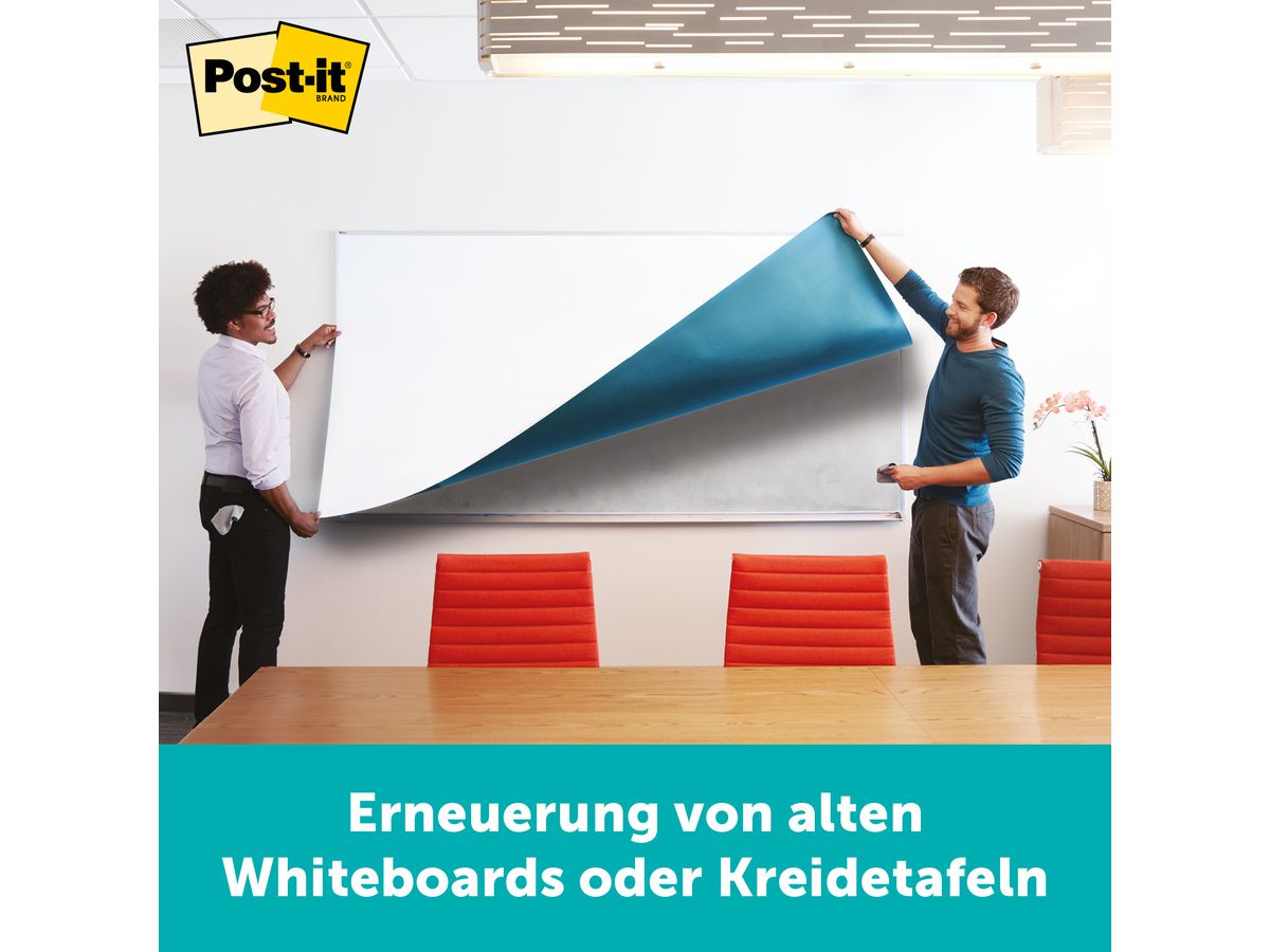 POST-IT Flex Write Surface Folie FWS6X4 weiss 120x180cm (0638060276600)