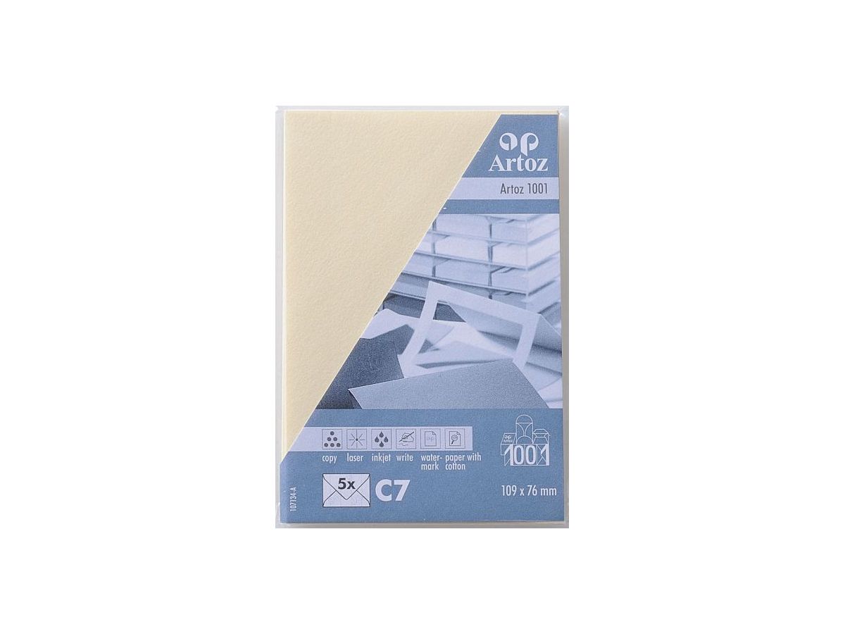 ARTOZ Couverts 1001 C7 107134182 100g, chamois 5 Stück (7612450244502)