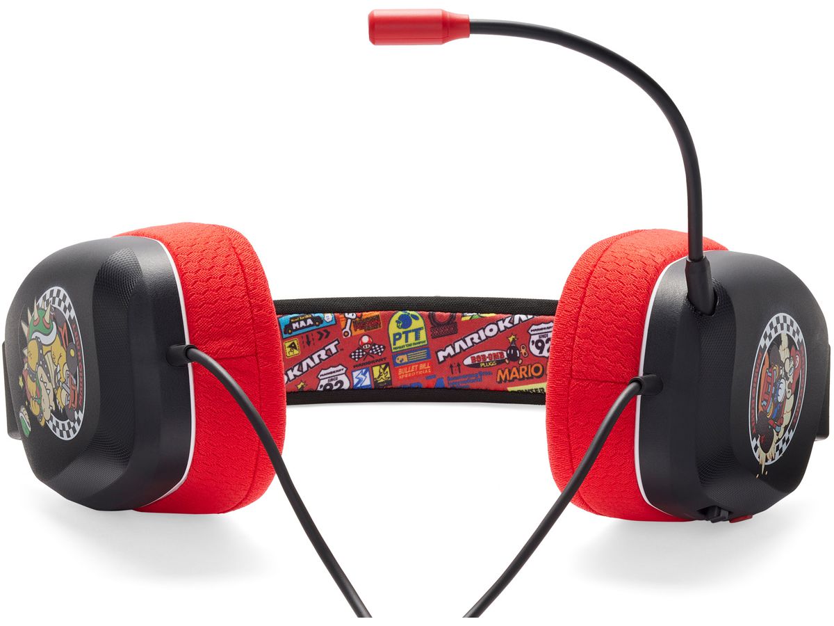 POWER A Stereo Headset NSW NSHS0398-01 Mario Kart (0617885112119)