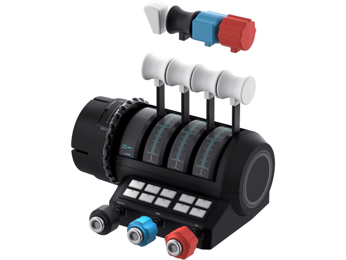 TURTLE BEACH Velocity One FlightCtrlSyst TBS-FLT-SIM Flightstick for Xbox/PC black (0731855007165)