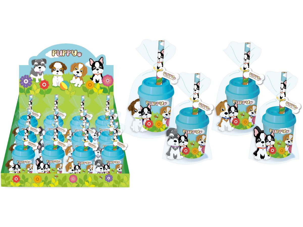 ROOST Schreibset 4 ass. WOST-003 Welpe 48x63mm (7613058036988)