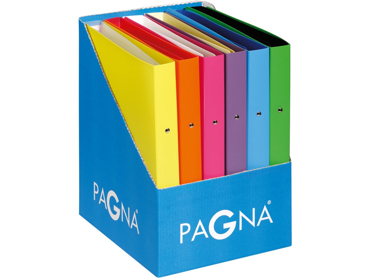 PAGNA Ringbuch 33mm A4 99013-00 12 Stück je Farbe 1x (4009212049650)