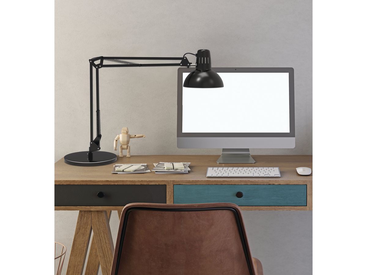 MAUL Lampe de table MAULstudy 40.00 noir, E27 (4002390087148)