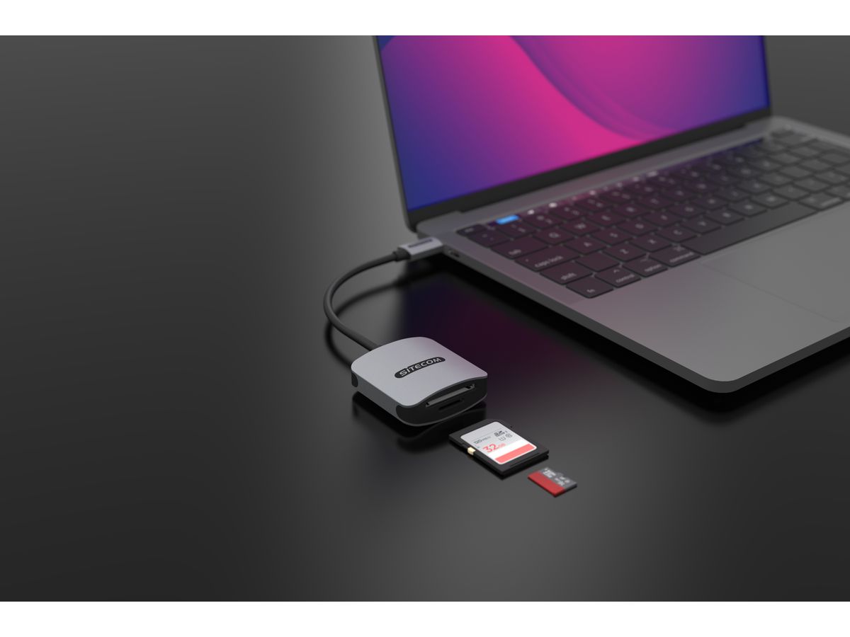 SITECOM USB-C Card Reader UHS I MD-1008 (8716502032136)