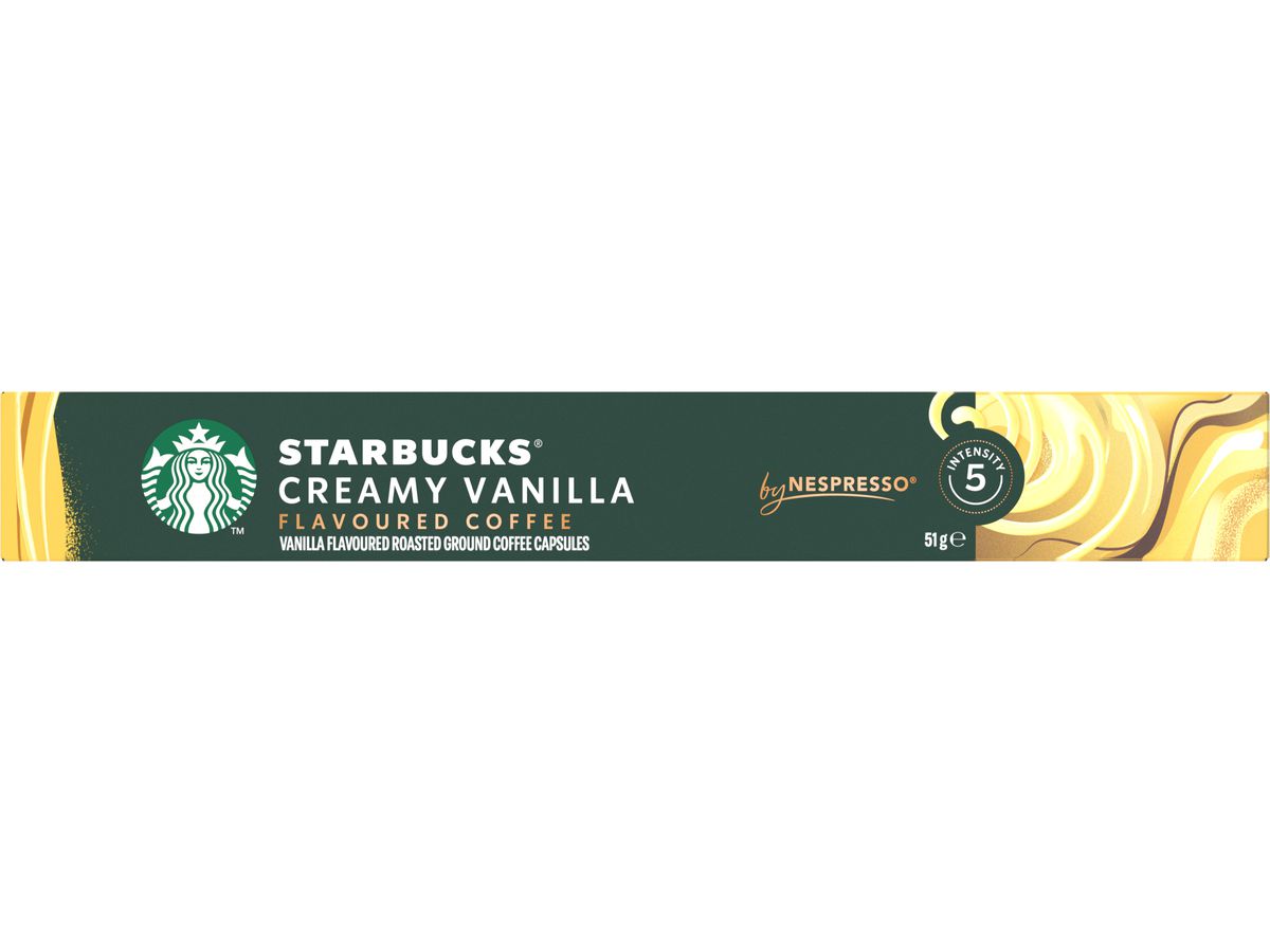 STARBUCKS Kaffeekapseln 10 Stk. 6221319 Creamy Vanilla (8445290156457)
