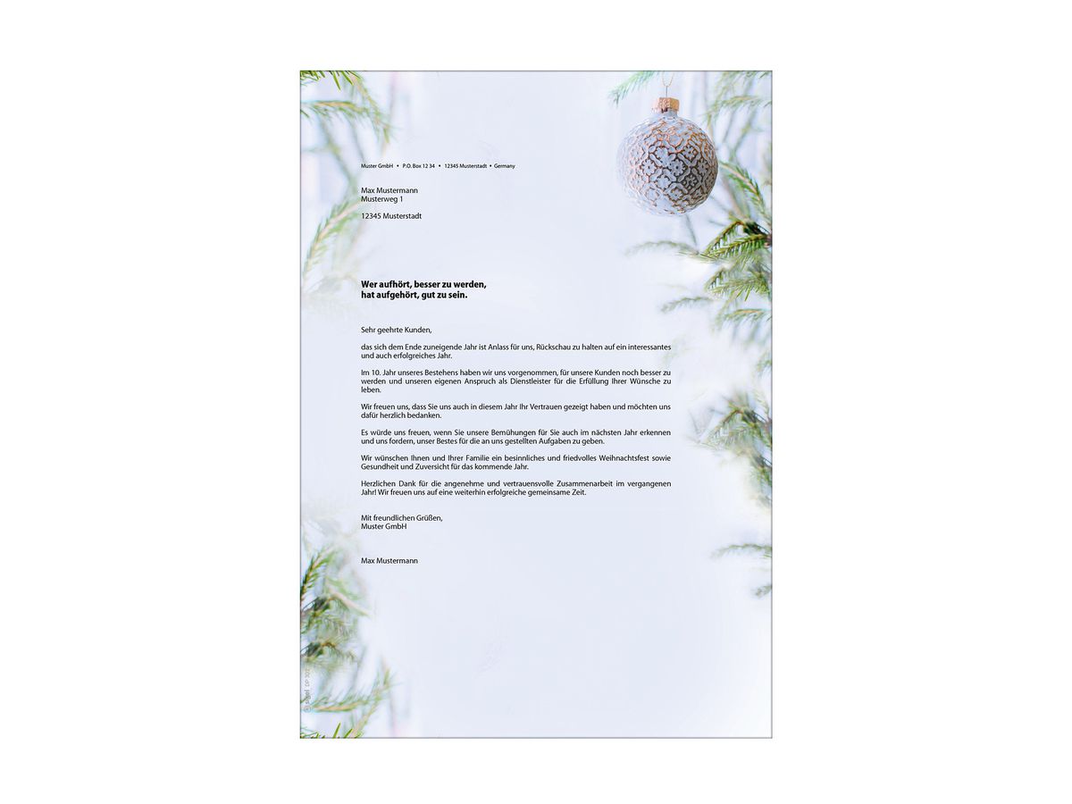 SIGEL Weihnachts-Papier A4 DP302 90g,Winter Mood 100 Blatt (4004360809033)