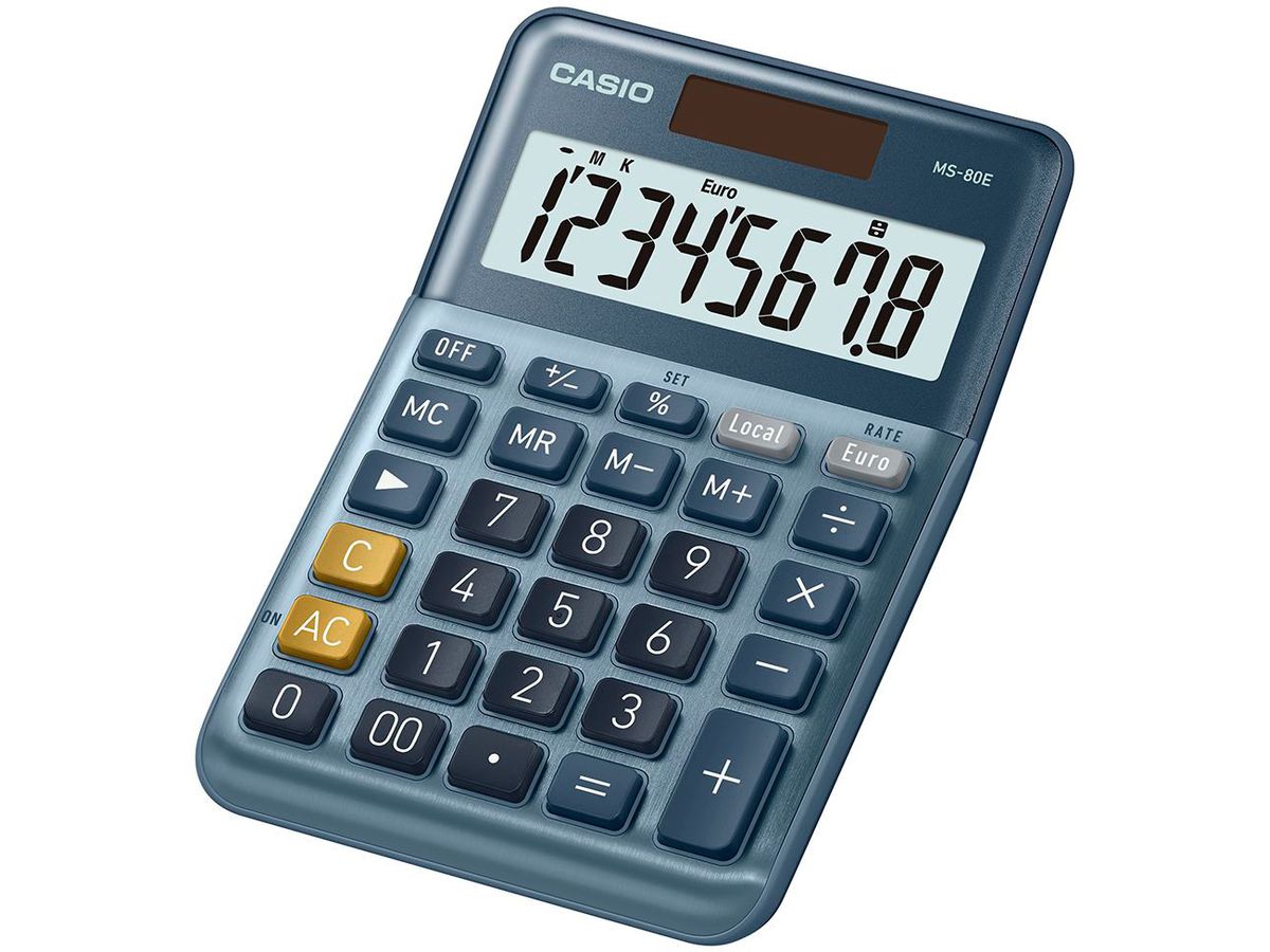 CASIO Calculatrice de table MS-80E (4549526609909)