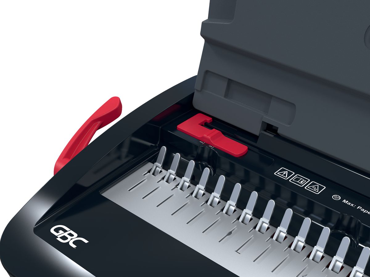 GBC Plastikbindegerät CombBind A4 4410060 CB12, 165 Seiten (5028252644457)