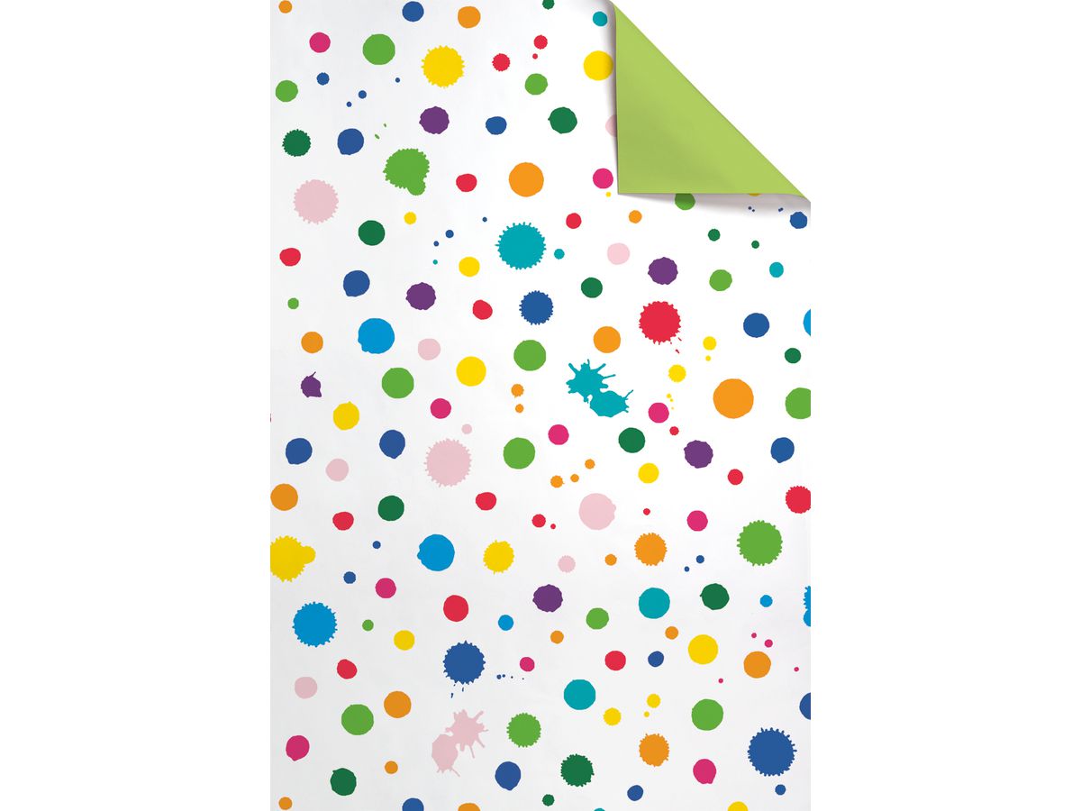 STEWO Geschenkpapier Toto 2514950015 70x100cm orange (7610431468138)