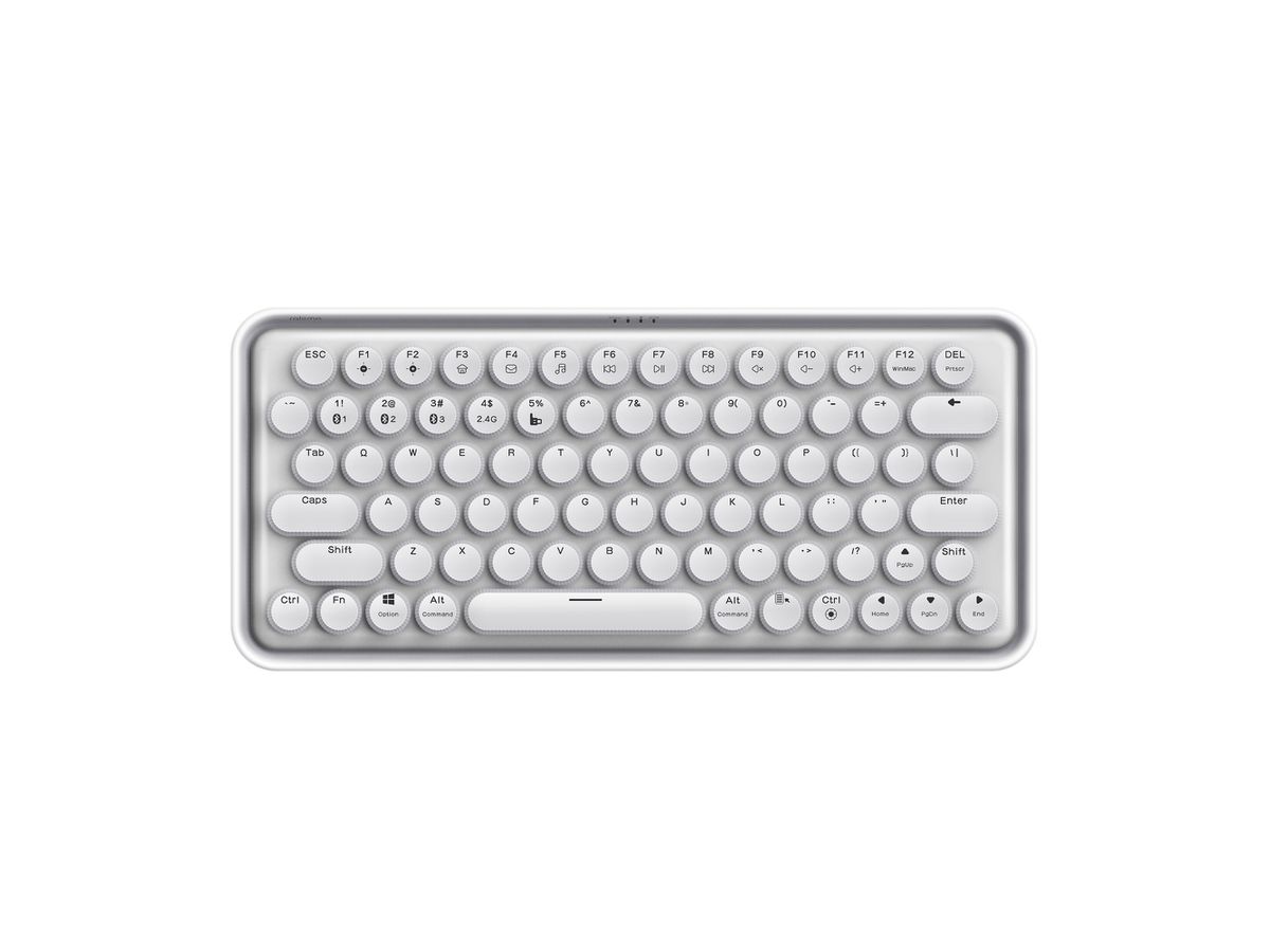 RAPOO Ralemo Pre 5 mech. Keyboard 11567 wireless, White-Silver (6940056115850)