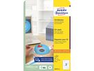 AVERY ZWECKFORM CD-Etiketten 117mm L6015-25 Universal, weiss 25Bl./2Stk. (4004182060155)