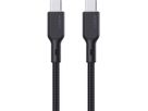 AUKEY Cable USB-C-to-C Kevlar Core CB-KCC101 Nylon Braided,1.0m,100W,Bl. (0689323785308)