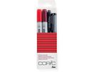 COPIC Marker Ciao 22075641 Doodle pack Red 4 pezzi (4511338053836)