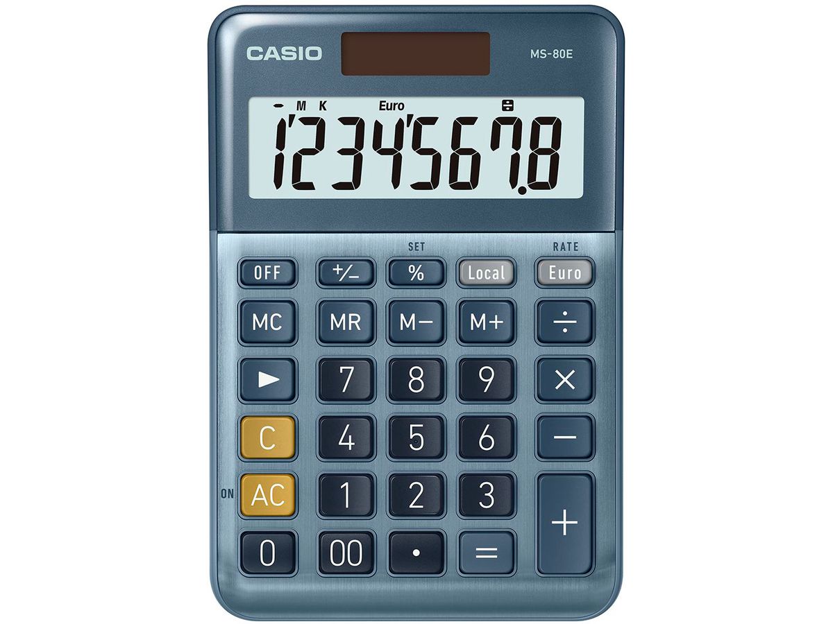 CASIO Calculatrice de table MS-80E (4549526609909)