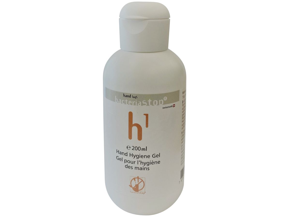 BACTERIASTOP Hand Hygiene Gel 01-H1-200ML 200ml (7640119454627)