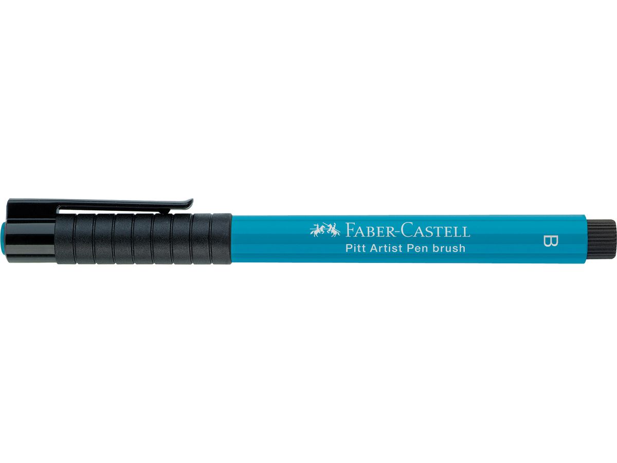 FABER-CASTELL Pitt Artist Pen Brush 2.5mm 167453 kobalttürkis (4005401674535)