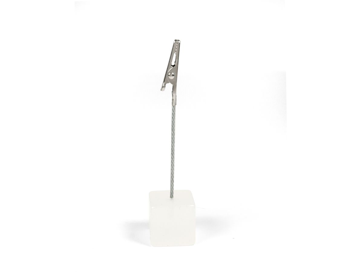 TRENDFORM Clip per appunti CUBE W20 bianco (7640111235842)
