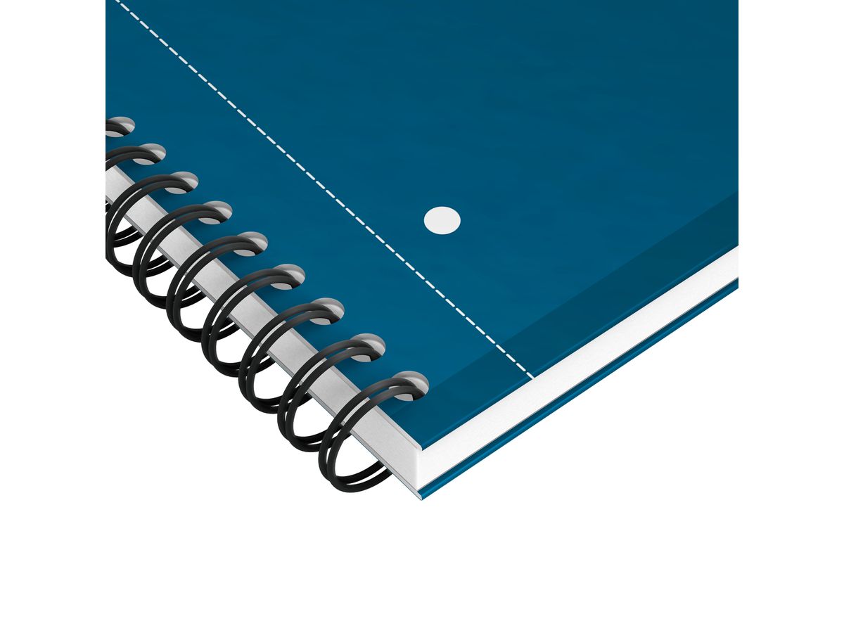 OXFORD Spiralbuch A4+ 400194461 liniert, petrol 80 Blatt (3020120253633)