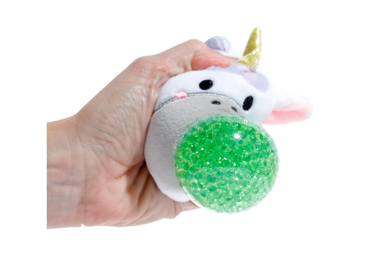 ROOST Quetschtier Einhorn TY853 Plüsch, 4 ass. (5055071781940)