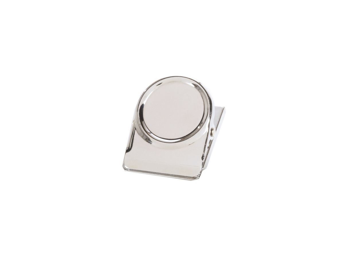 MAGNETOPLAN Klippmagnet silber 16670 klein, 35mm 3 Stk. (4013695028439)