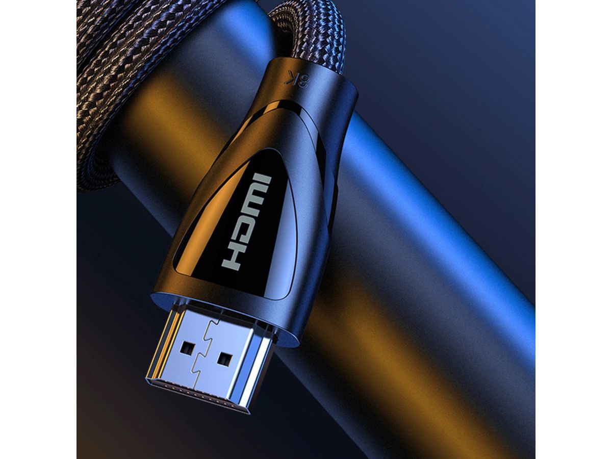UGREEN Cable HDMI 8K, Braided 80404 3m,Black (6957303884049)