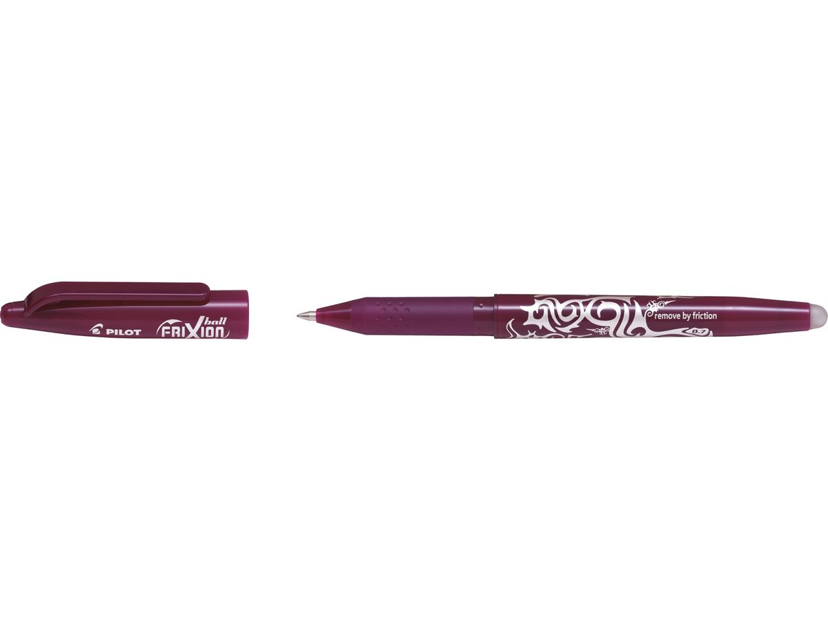 PILOT FriXion Ball 0.7mm BL-FR7-WR bordeaux,rechargeable, corrig. (4902505580284)