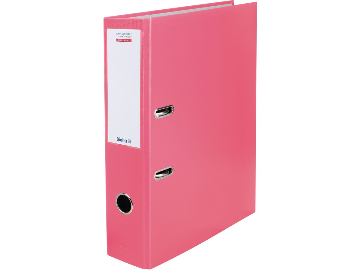 BIELLA Raccoglitore federale 7cm 10341740U rosa A4 (7611365253654)