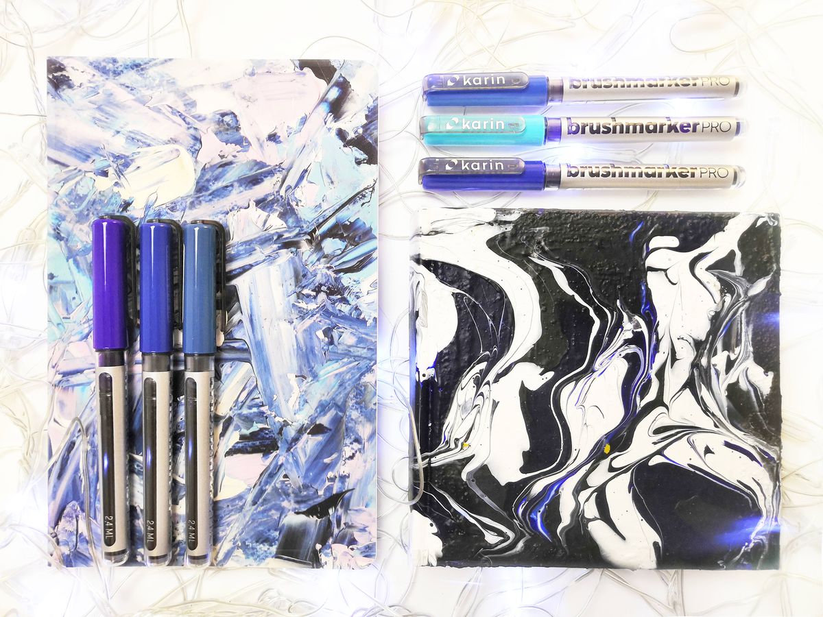 KARIN Deco Brush Metallic 28Z2 Display 120 Stück (5904446025809)