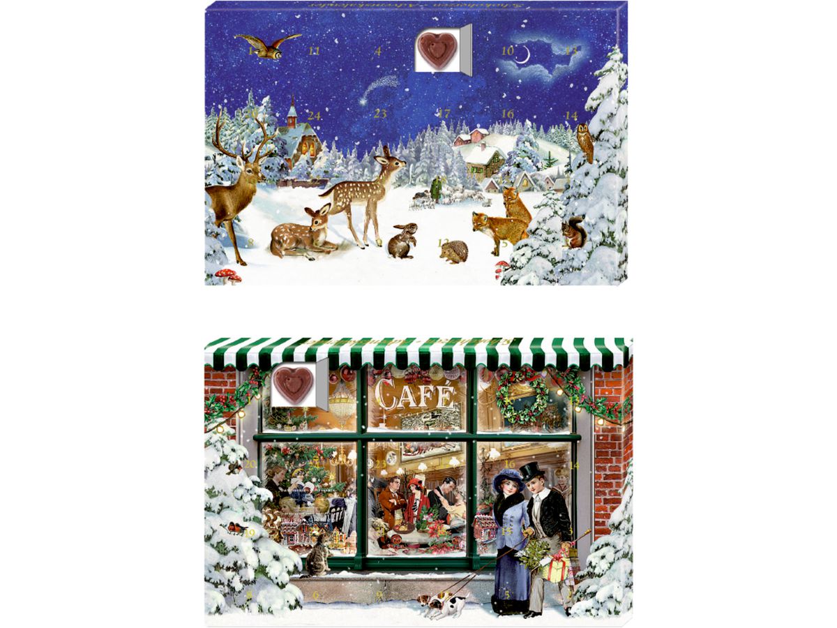 COPPENRATH Adventskalender Schokolade 72545 Herzmomente im Advent (4050003725451)