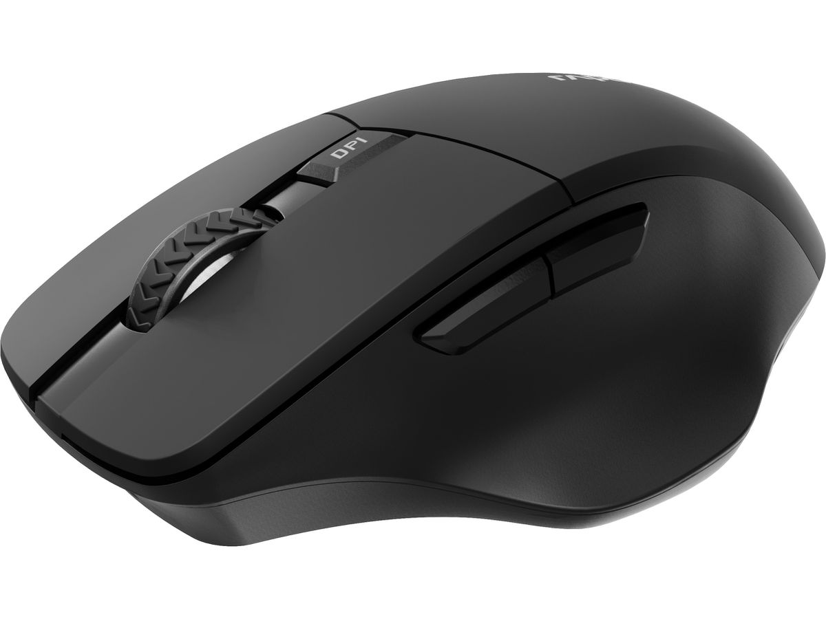 RAPOO M610 Rech. Wirel. Mouse 13050 Multi-Mode, Black (6940056130501)