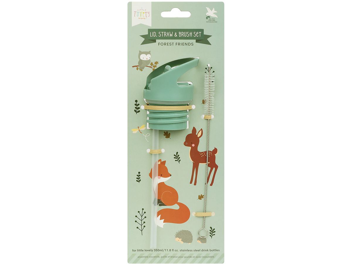 ALLC Set per biberon DBSSRE52 Coperchio,cannuccia,pennello (8719715002538)